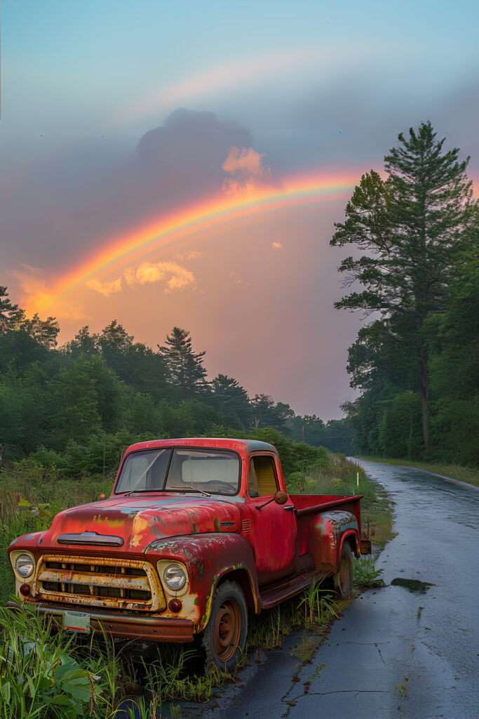 view-beautiful-rainbow-appearing-end-road
