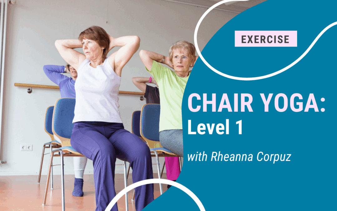 Chair Yoga, Boxing, and More Recorded on our YouTube Channel!