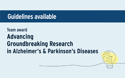 Guidelines Posted: Team Funding Opportunity: Advance Alzheimer’s and Parkinson’s Research